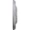 Ekena Millwork Granada Medallion (Canopies up to 6 5/8"), 18"OD x 3 1/2"ID x 2 1/2"P, Ultra Pure White Crackle CM18GAUWC - alternate 3